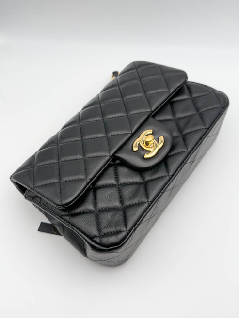 Chanel Classic 20cm - Nera/Lambskin - HW Gold — foto 4