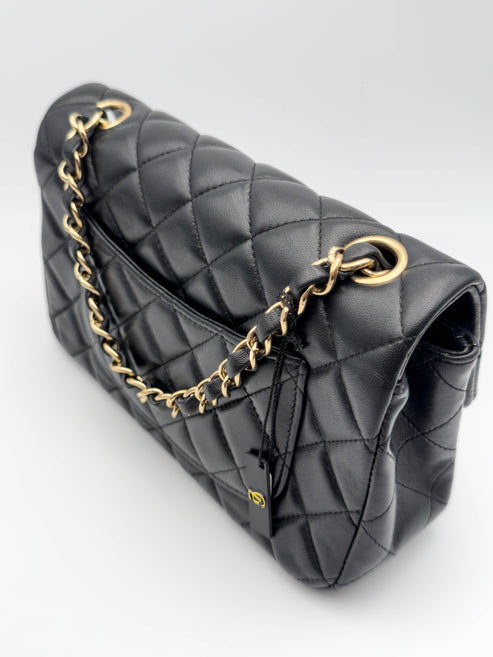 Chanel Classic 20cm - Nera/Lambskin - HW Gold — foto 6