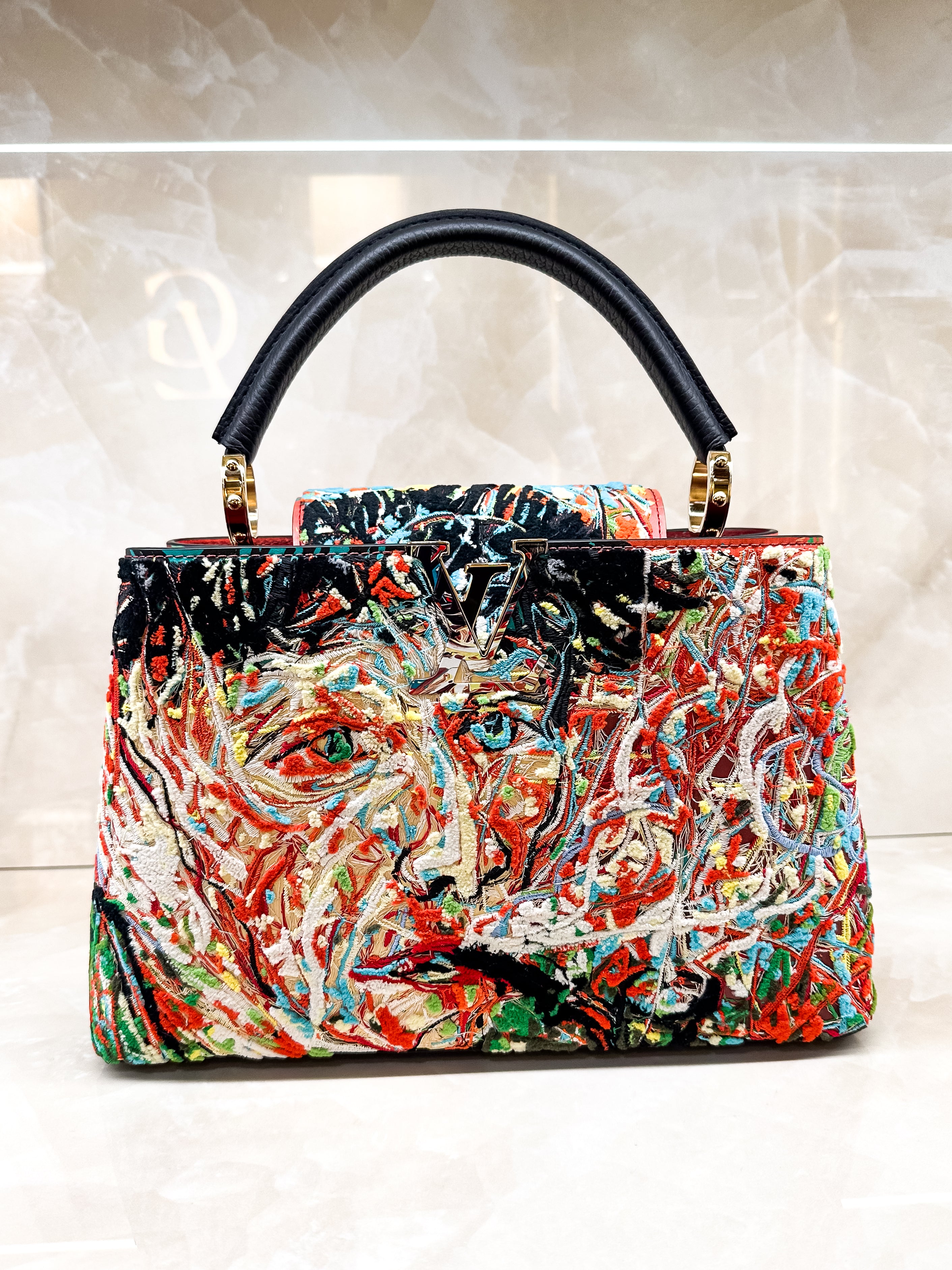 LV Capucines MM Sa Zf Multicolor (Limited)