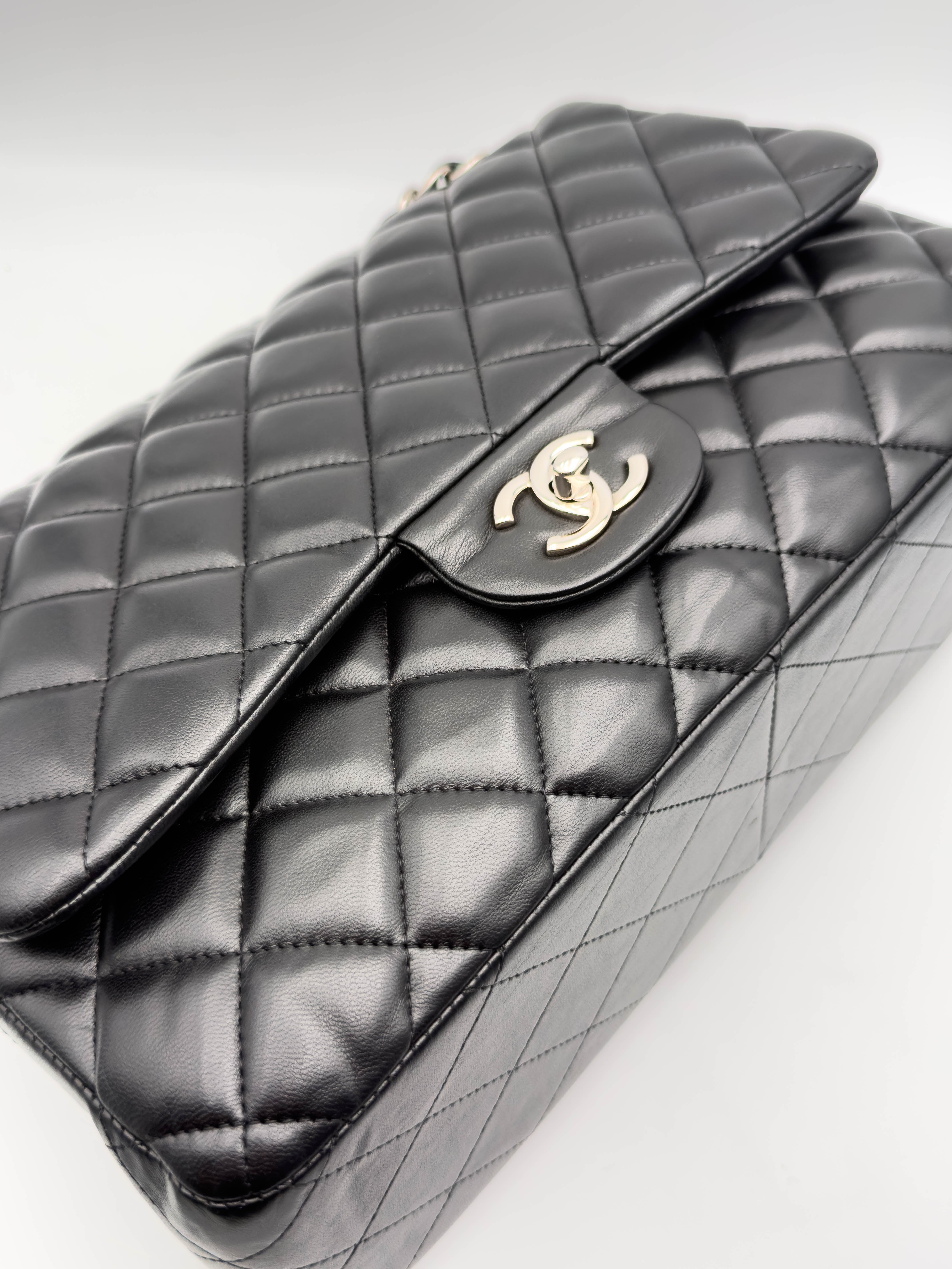 Chanel Jumbo 30 - Nera/Lambskin - HW Silver — foto 5