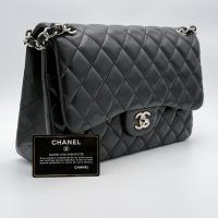 Jumbo 30 - Nera/Lambskin - HW Silver — foto 2
