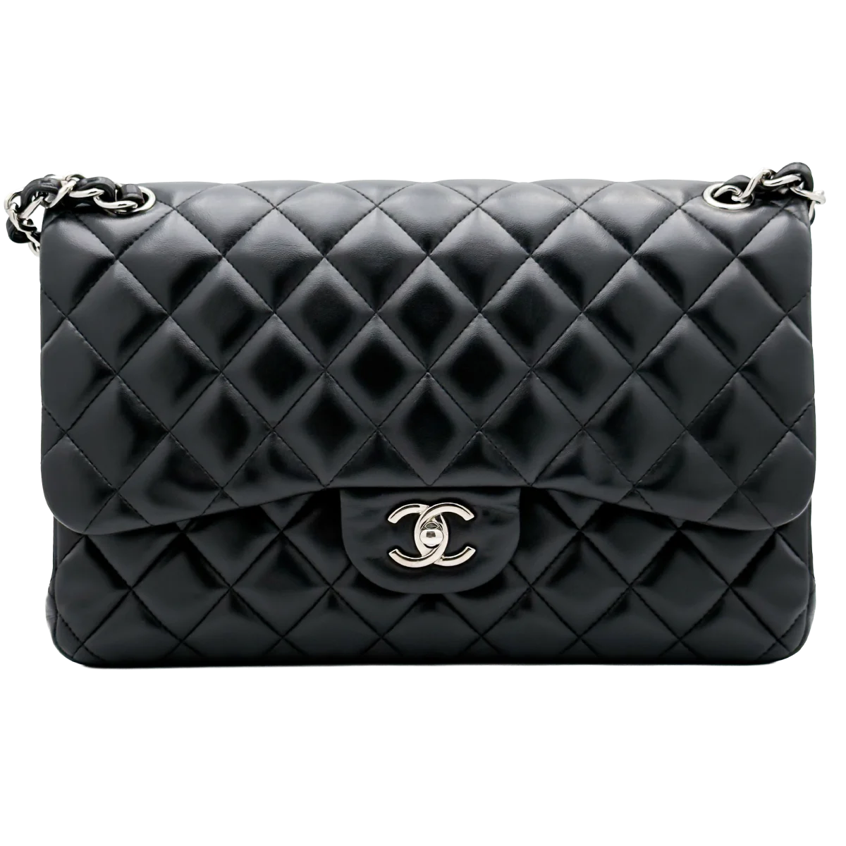 Jumbo 30 - Nera/Lambskin - HW Silver