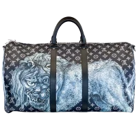 Keepall 55 Chapman Brothers Savana Ink Lion — foto 1