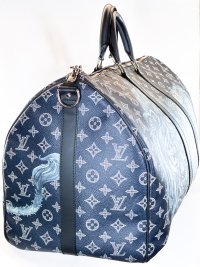 Keepall 55 Chapman Brothers Savana Ink Lion — foto 4