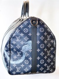 Keepall 55 Chapman Brothers Savana Ink Lion — foto 3
