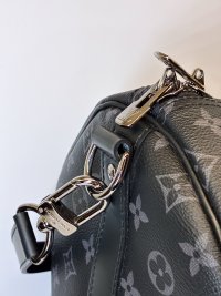 Keepall 55 Bandoulière tela monogram Eclipse — foto 4