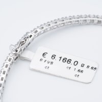 Bracciale Tennis - CT. 1,66 E/F VS — foto 6