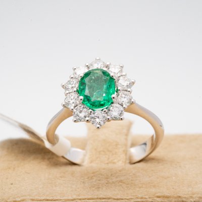 Anello Smeraldo 1.05 CT