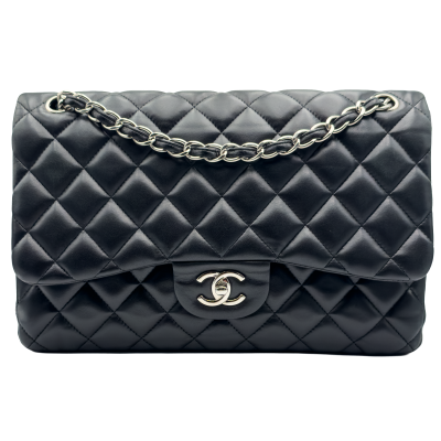 Jumbo 30 - Nera/Lambskin - HW Silver
