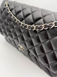 Jumbo 30 - Nera/Lambskin - HW Silver — foto 3