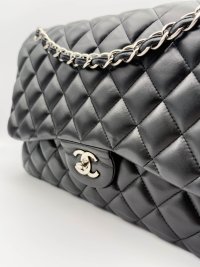 Jumbo 30 - Nera/Lambskin - HW Silver — foto 7