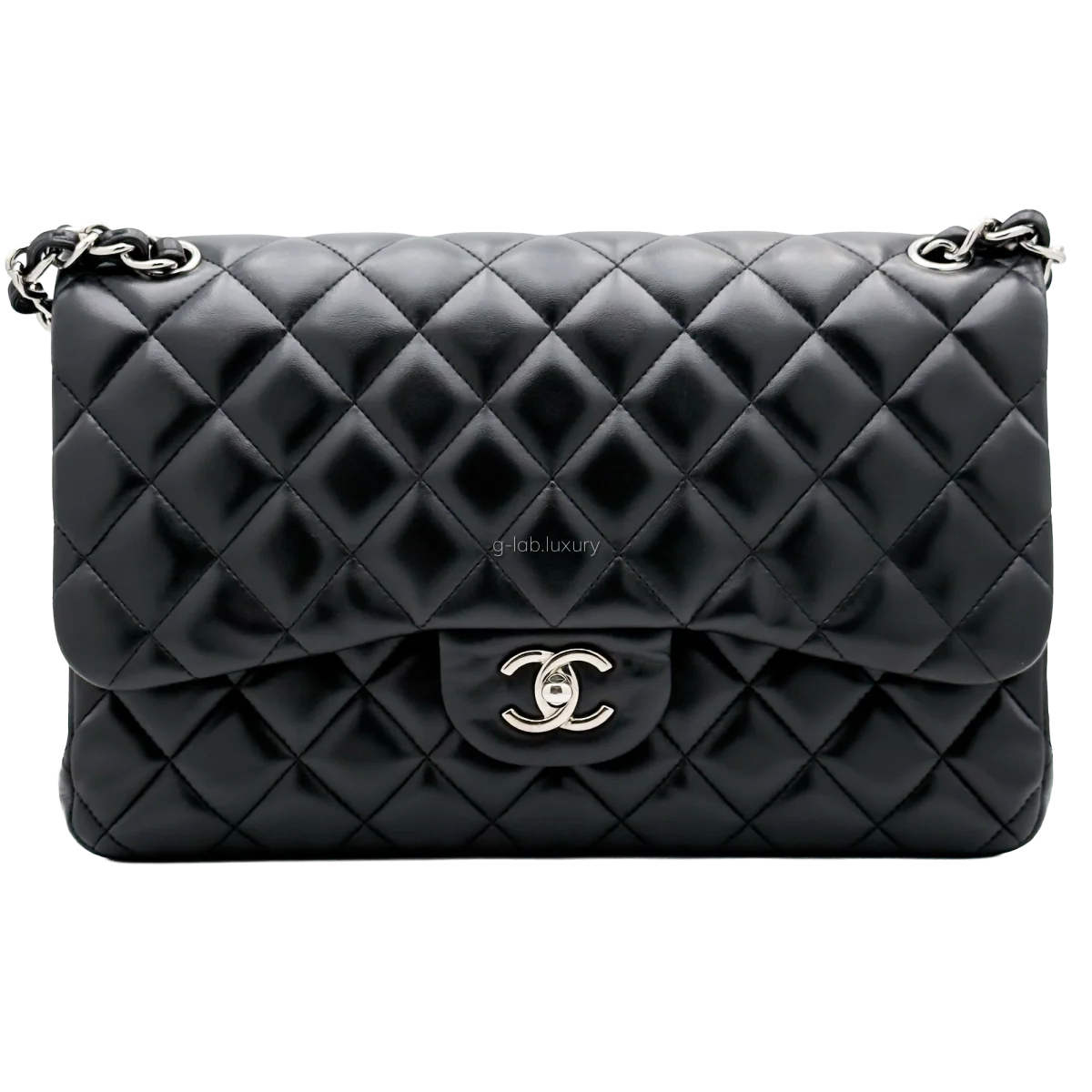 Jumbo - Nera/Lambskin - HW Silver