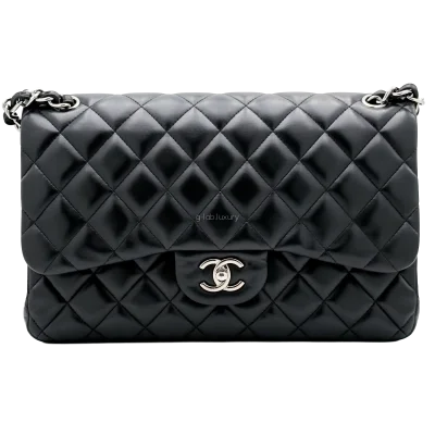 Jumbo - Nera/Lambskin - HW Silver