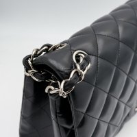 Jumbo - Nera/Lambskin - HW Silver — foto 8