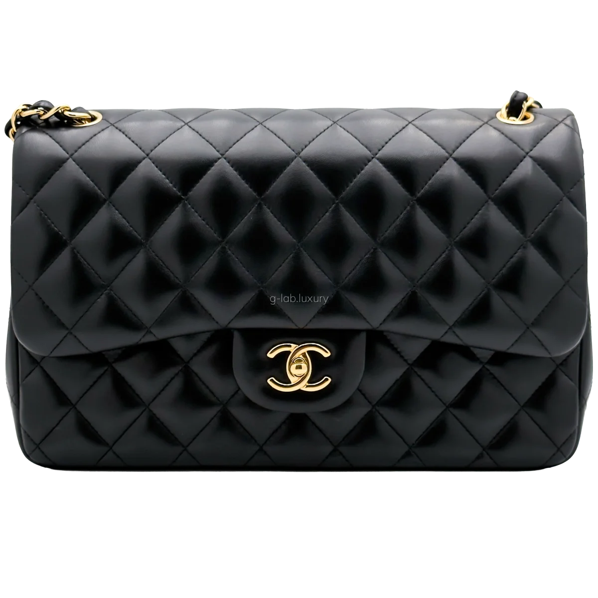 Jumbo - Nera/Lambskin - HW Gold