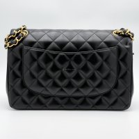 Jumbo - Nera/Lambskin - HW Gold — foto 9