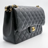 Jumbo - Nera/Lambskin - HW Gold — foto 13